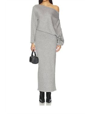 Ronny Kobo Matthieu Dress - Gray