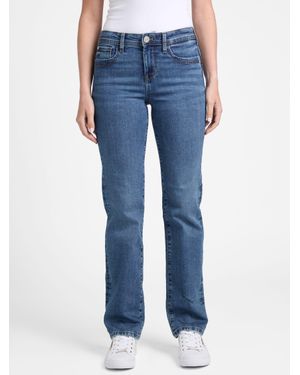 Guess Eco Brynn Straight Denim Jeans - Blue