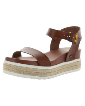 MIA Kiera Wedge Platform Espadrilles - Multicolor