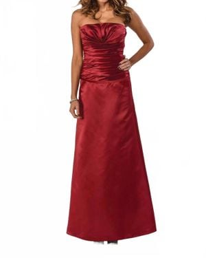 Milano Formals Timeless Grace Gown - Red