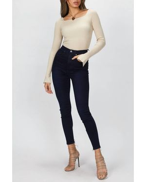 Harris Tapper Octavia Square Top - Blue