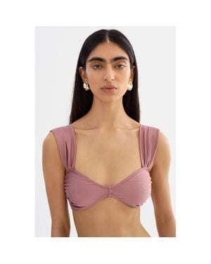 Lamarque Carina Bikini Top - Purple