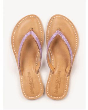 Laidbacklondon Seri Flat Flip Flop - Pink