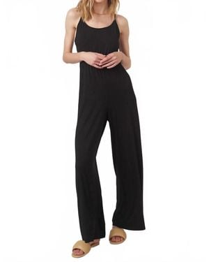 Project Social T Night Moves Tie Back Jumpsuit - Black