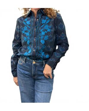 Ivy Jane Sister Mary Maricela Long Sleeve Top - Blue
