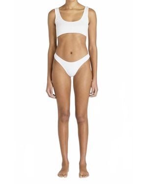 AEXAE Magnum Cheeky Bikini Set - White
