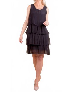 Gigi Moda Sora Silk Dress - Black
