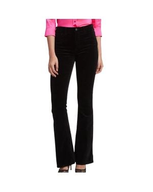 L'Agence Marty High Rise Flare Jeans - Black