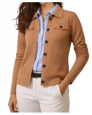 J'Envie/Eli Siena Bloom Jacket - Brown