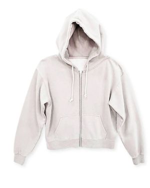 KatieJnyc Girl's Cody Zip Hoodie - Natural