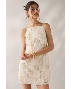Astr Samira Mini Dress - Natural