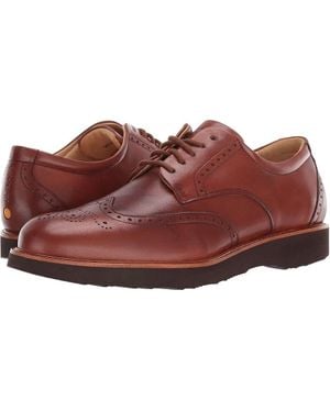 Samuel Hubbard Shoe Co. Tipping Point M2130-065 Oxford Uk 8 Dress Shoes Zpo1292 - Red