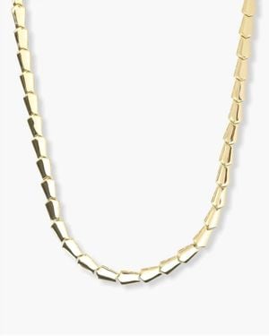 Melinda Maria Mama Serpent Collar Necklace - Metallic