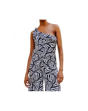 Clara Sunwoo One Shoulder Top - Blue