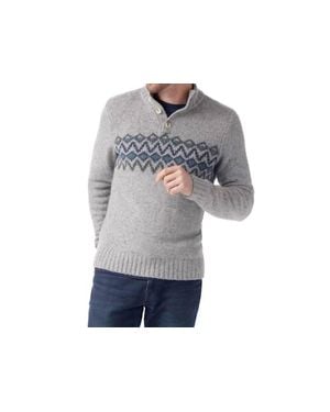 Smartwool Henley Heavy Sweater - Gray