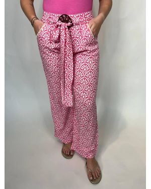 Skemo Art Deco Pants - Pink