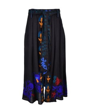 forte_forte Long Skirt - Blue