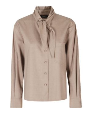 Seventy Mud Wool-Blend Flannel Shirt - Natural