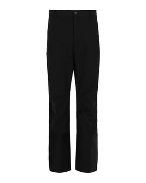 Ferragamo Cotton-Blend Pants - Black