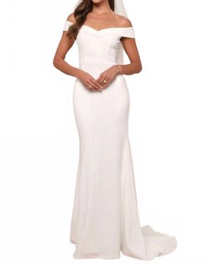 Lulus Arienne Mermaid Maxi Dress - White