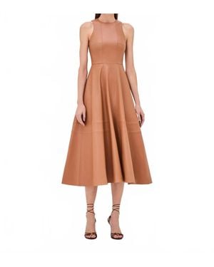 Alexis England Midi Dress - Brown