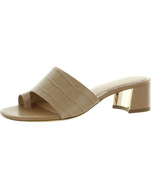 Donald J Pliner Melros Toe Loop Dress Pumps - Brown