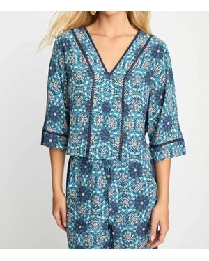 Caballero Mandolin Top - Blue