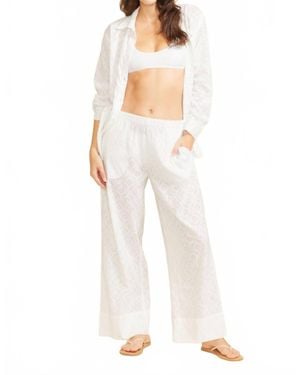 Sitano Siena Pants - White