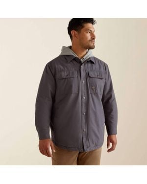 Ariat Rear Canvas Shirt Jacket - Gray
