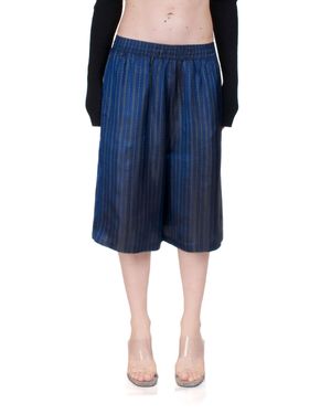 6397 B-Ball Short Iridescent Stripe - Blue