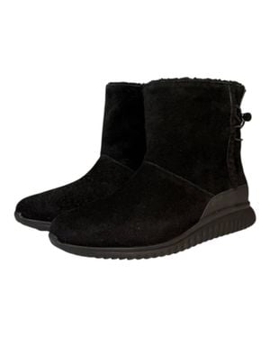 Cole Haan Studio Grand Waterproof Slip-On Boot - Black