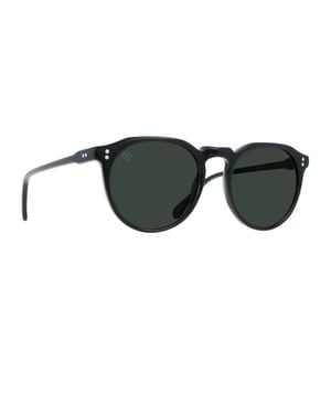 Raen Remmy Polarized Round Sunglasses - Black