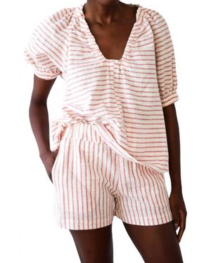 Never A Wallflower Pull On Shorts - Pink