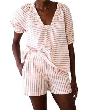 Never A Wallflower Pull On Shorts - Pink