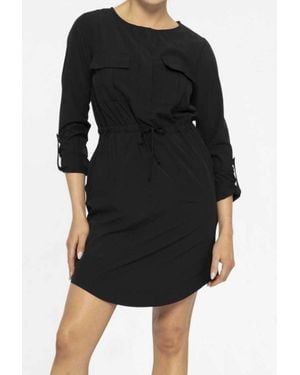 Mono B Workwear Cargo Chic Dress - Black