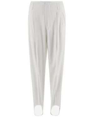 DARKPARK Tailored Pleated Polyester-Blend Formal Pants - Gray