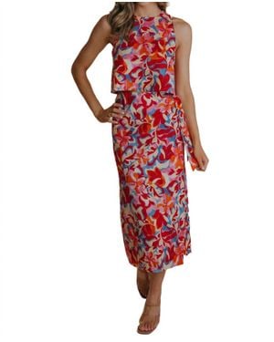 Laroque Ireland Sleeveless Blouse - Red