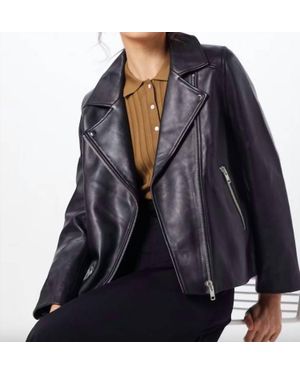 Samsøe & Samsøe Welter Leather Jacket - Black