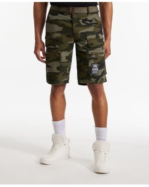Ecko' Unltd Freshen Up Belted Cargo Short - Green