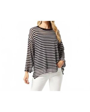 Coco + Carmen Arcana Striped Layering Sweater - Black