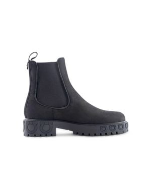 Ferragamo Ferragamo Bootie - Blue