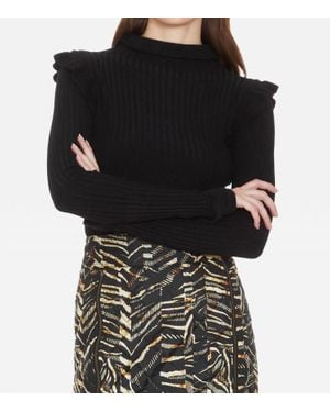 Marie Oliver Tinley Turtleneck Top - Black