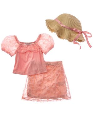 Badgley Mischka Amelia 3Pc Set - Pink