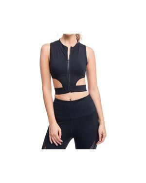 GOLDHAUS Ambition Sports Bra Top - Black