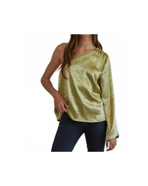 By Together One Shoulder Top - Black