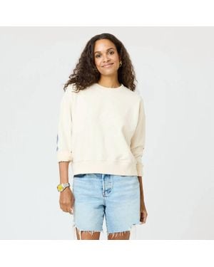 Kerri Rosenthal Ex-Boyfriend Imperfect Heart Sweatshirt - White
