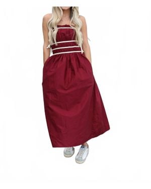 SOFIA The Label Sadie Midi Dress - Red