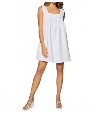 Lost + Wander Cabrera Mist Mini Dress - White