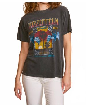PEOPLE OF LEISURE Led Zeppelin Inglewood Sunkissed Tee - Black