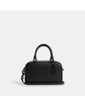 COACH Satchel Crossbody Bag in Black Lyst